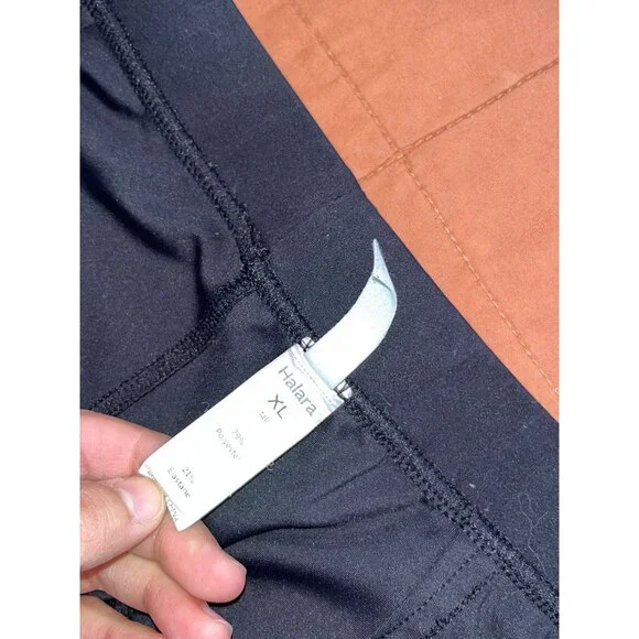 Halara WomensHigh Waist Black Wide-Leg Pants XL Tall - Picture 6 of 10